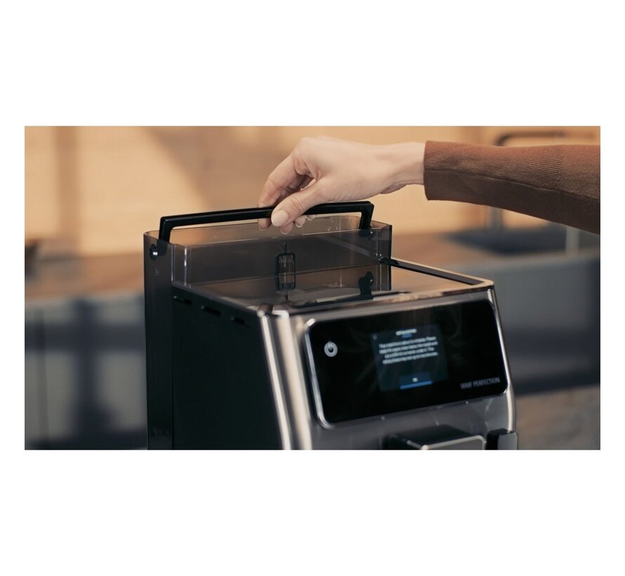 WMF CP813D Perfection 660 volautomatische koffiemachine met touchscreen, One Touch Milk, stille conische molen en RVS design