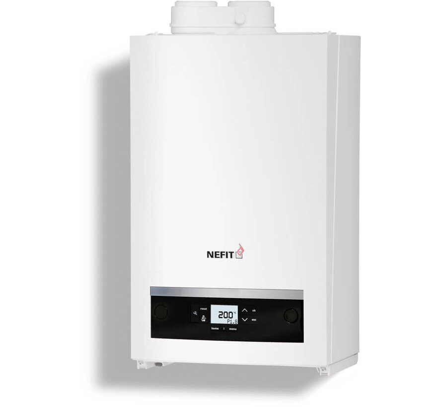 Refurbished Nefit TrendLine II HRC 30 CW5 HR combiketel 6,9-29,5 kW - 17 l/min tapwater, hybride ready, A+ pomp