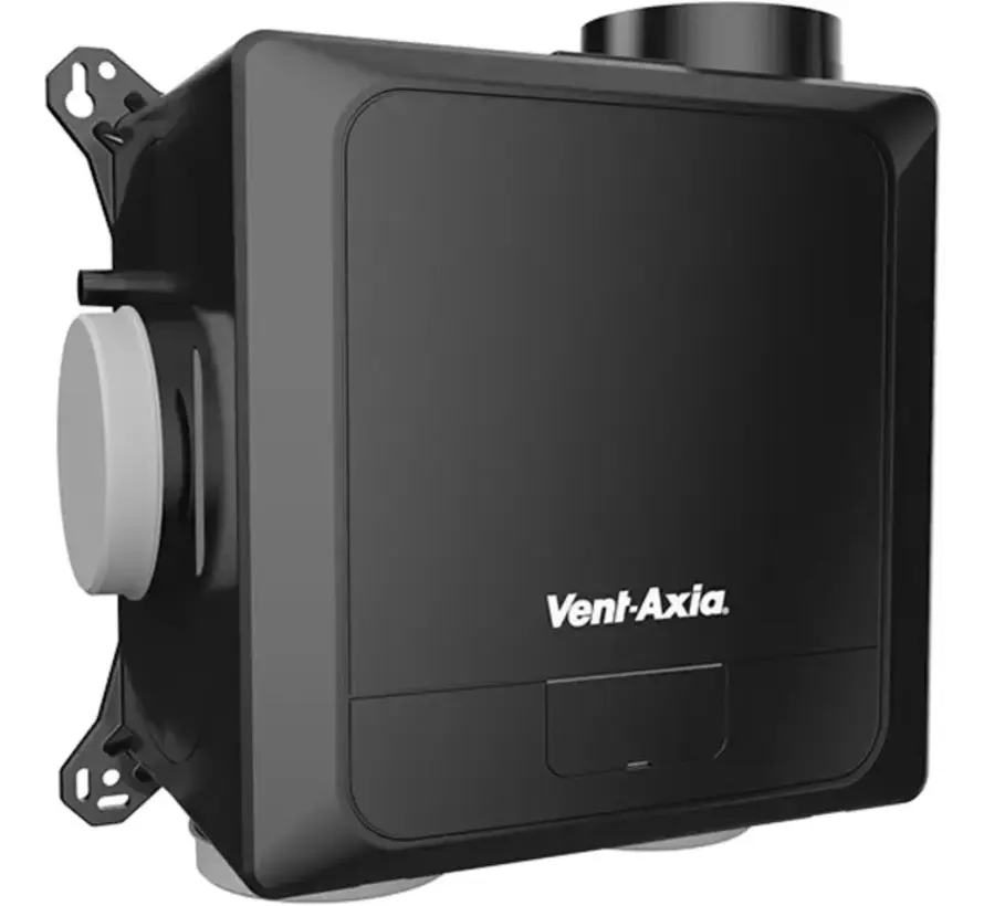Vent-Axia Multihome BPD basis ventilatiebox 300 m3/h met interne vochtsensor, Perilex stekker, EC motor, traploze 0-10V regeling en 4x 125 mm kanaalaansluitingen