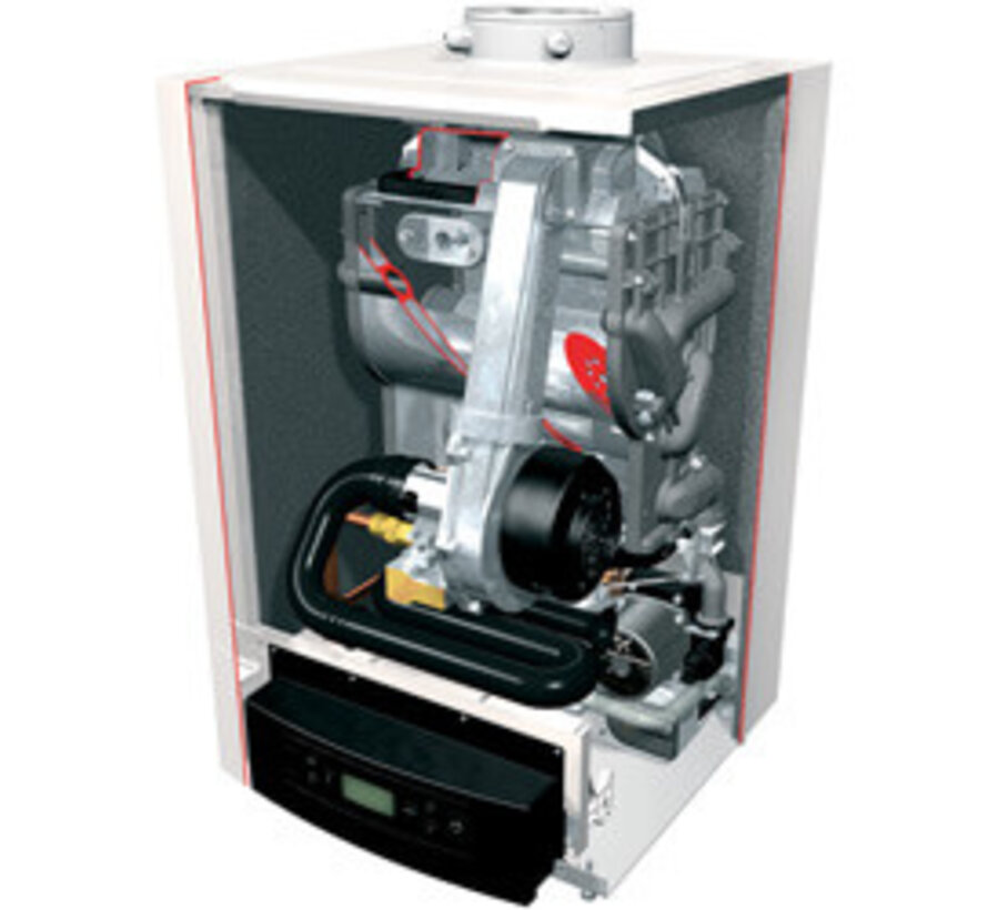 Refurbished Nefit TopLine Compact HRC 30 HR Combiketel CW5 6,4-28,5 kW - compacte HR-ketel met hoog tapwatercomfort