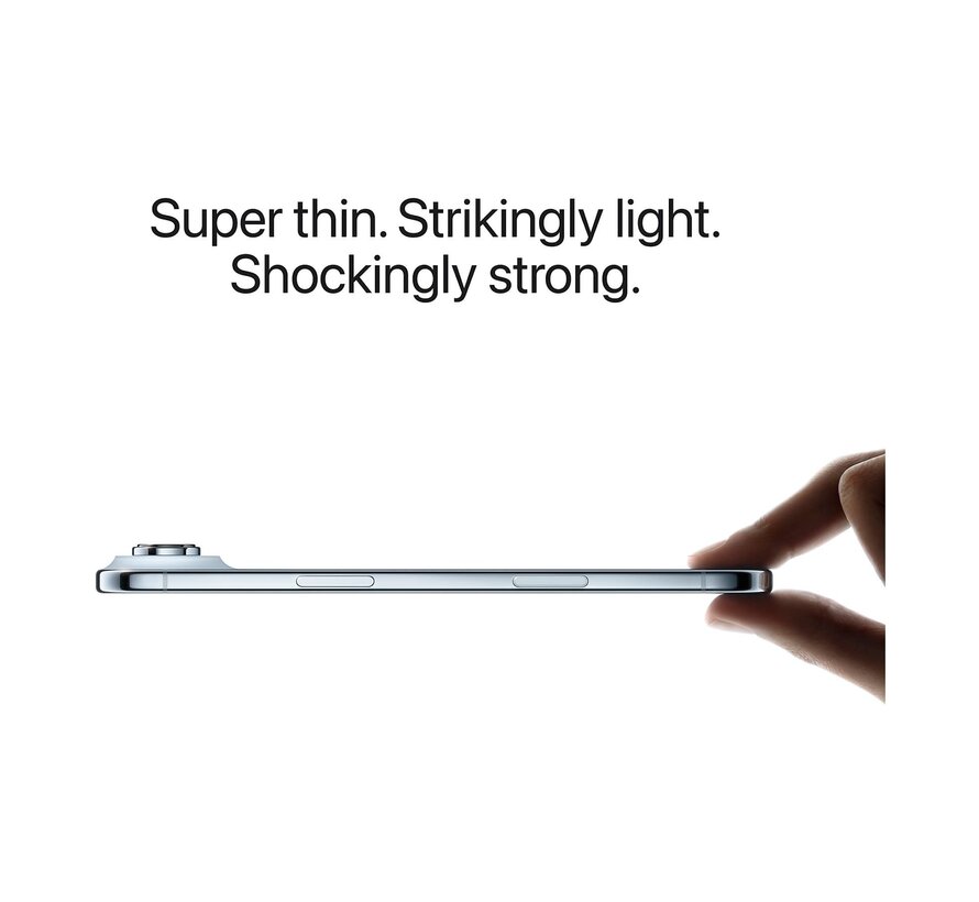 APPLE iPhone Air 512 GB Light Gold - ultradun iOS 26 toestel met 120 Hz Super Retina XDR