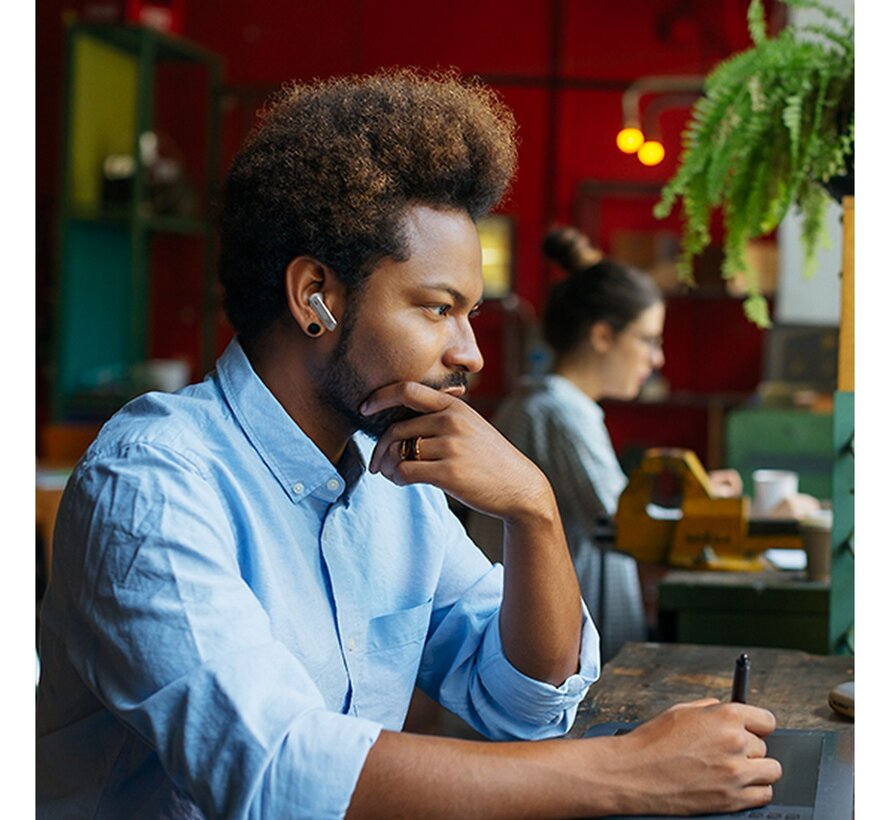 JBL Live Flex Roze - True Wireless oordopjes met Adaptive ANC en Spatial Sound