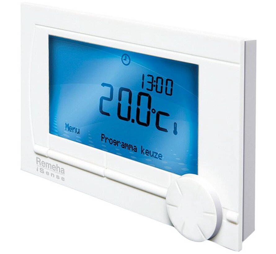 Remeha iSense modulerende klokthermostaat - OpenTherm - weekprogramma - optie buitenvoeler voor weersafhankelijk regelen