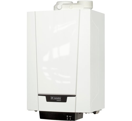 Refurbished Remeha Tzerra M 24C HR combiketel CW3 - 6,1-20,9 kW - modulerend - compacte HR-ketel voor verwarming en warm water