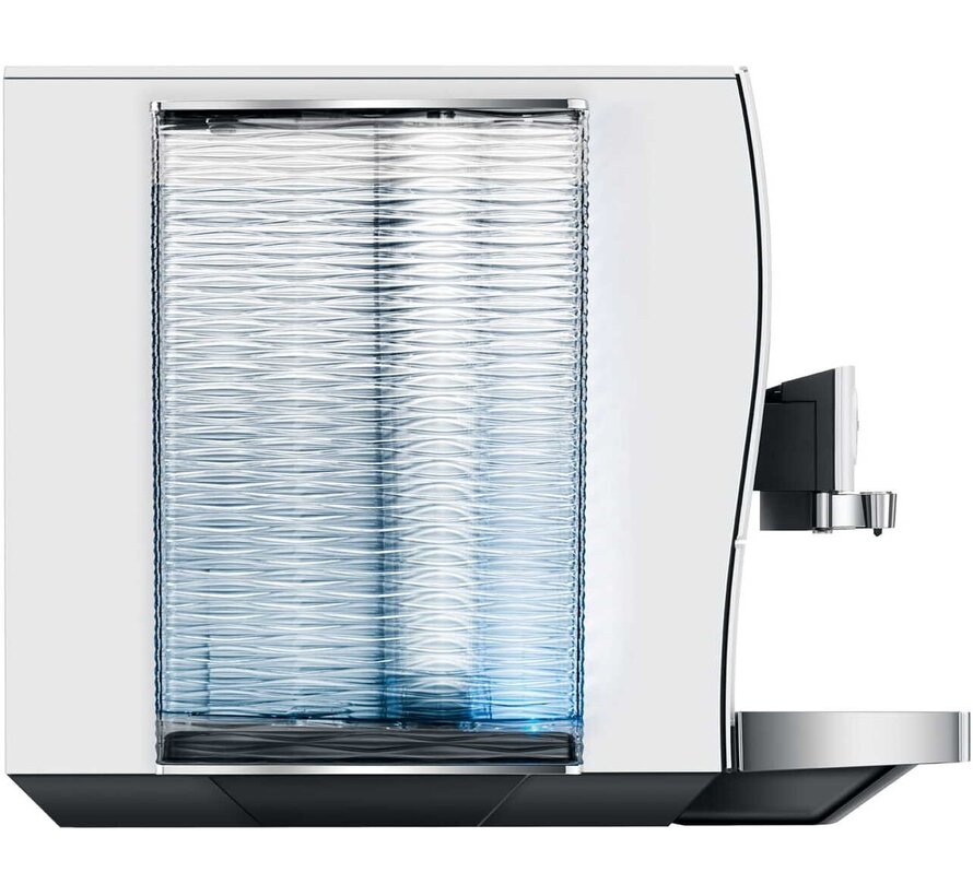 Refurbished Jura Z10 Diamond White (EA) - PRG molen - 2.4L tank - 280g bonen - touchscreen