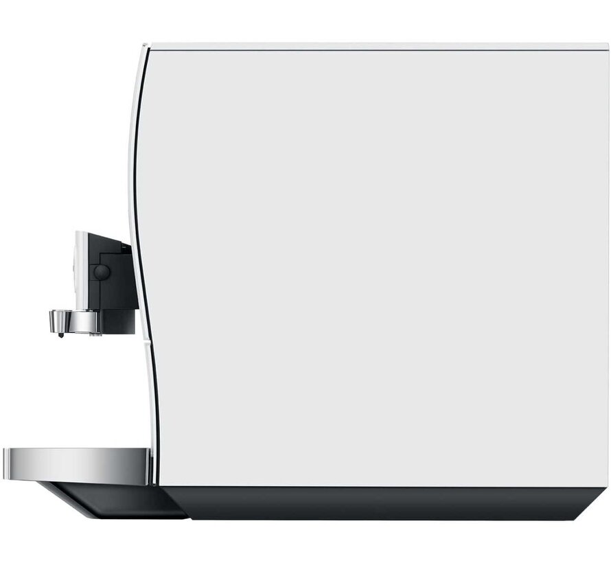 Refurbished Jura Z10 Diamond White (EA) - PRG molen - 2.4L tank - 280g bonen - touchscreen