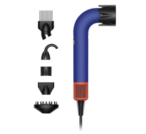 Dyson Supersonic R Pro HD18 haardroger - professioneel - Vinca Blue Topaz - 650 g - 2,86 m kabel