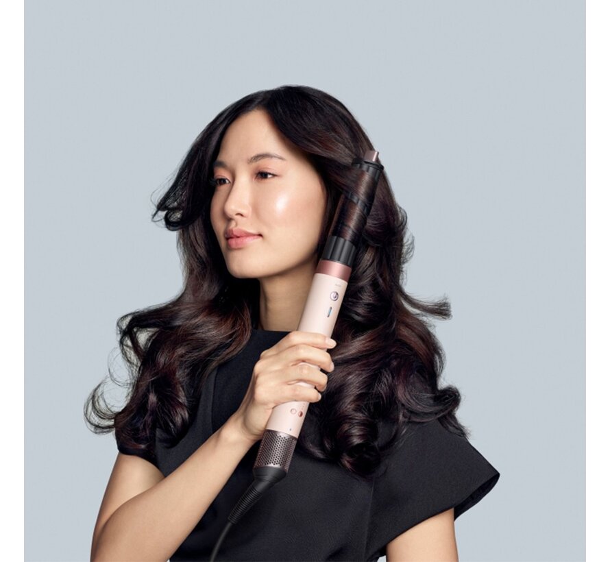 DYSON Airwrap Co-anda Straight + Wavy multistyler - Ceramic Pink - 2x Airwrap opzetstukken - krullen, waves en gladmaken