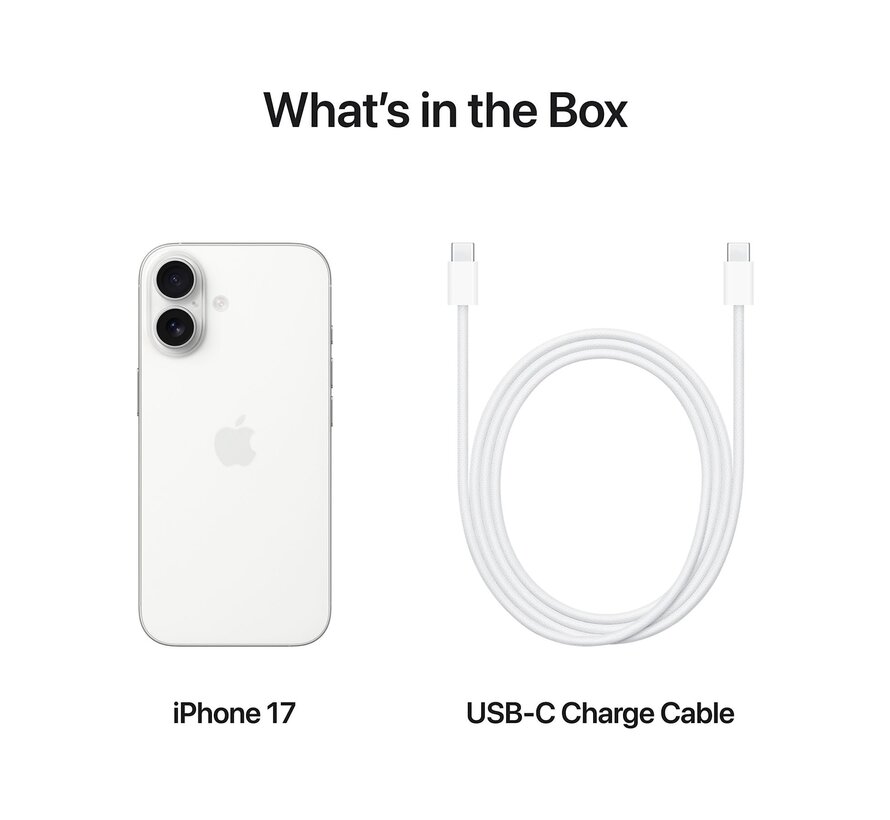 Apple iPhone 17 256GB Wit