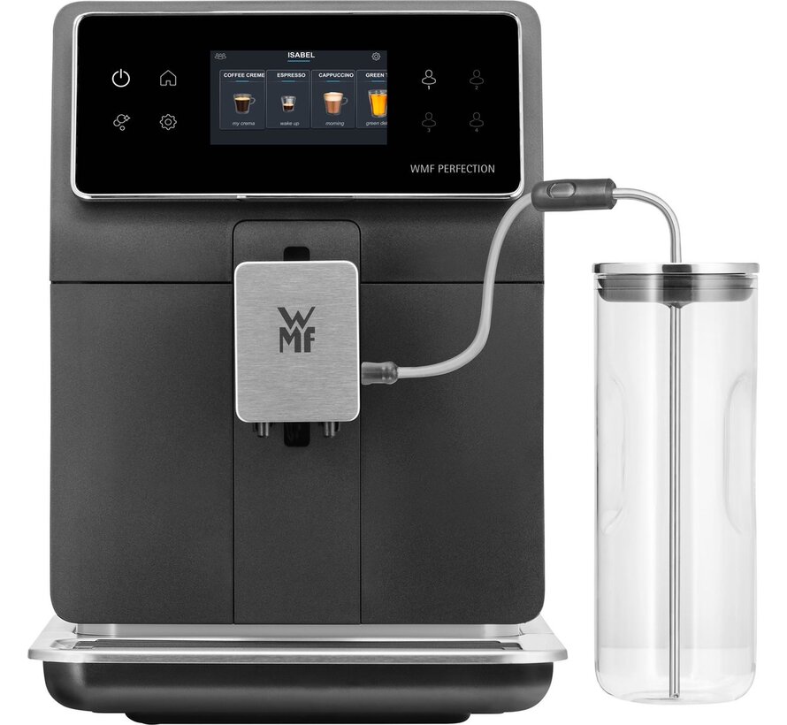 WMF Perfection 880L volautomatische koffiemachine - 18 dranken - 2L water - 250g bonen - 15 bar - 1550W - melkkan 1L