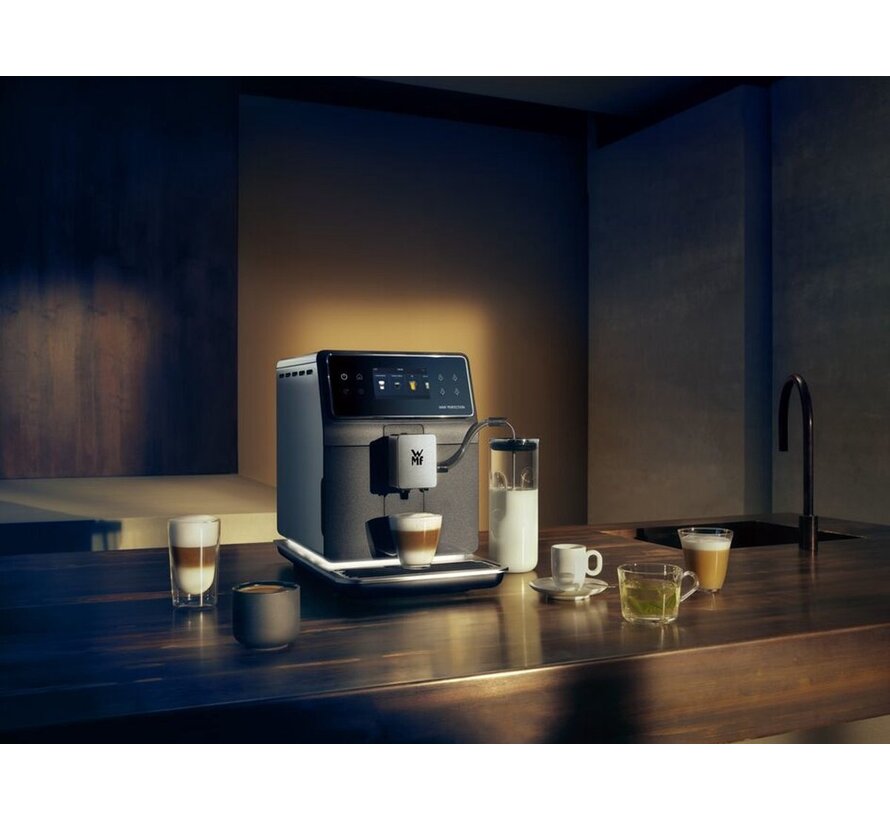 WMF Perfection 880L volautomatische koffiemachine - 18 dranken - 2L water - 250g bonen - 15 bar - 1550W - melkkan 1L