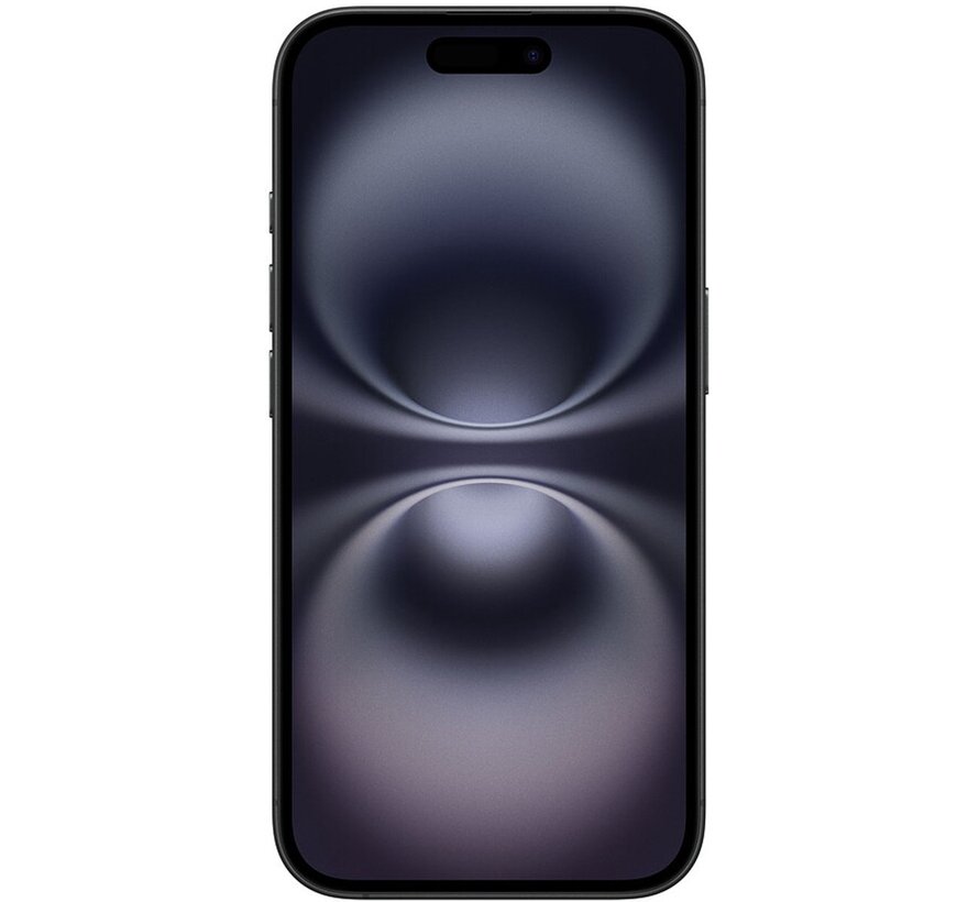 Apple iPhone 16 128GB Zwart - 6.1 inch OLED - A18 - 48MP camera - USB-C - IP68 - MPN MYE73ZD/A