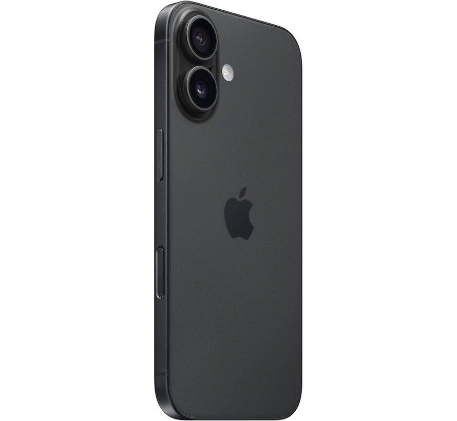 Apple iPhone 16 128GB Zwart - 6.1 inch OLED - A18 - 48MP camera - USB-C - IP68 - MPN MYE73ZD/A