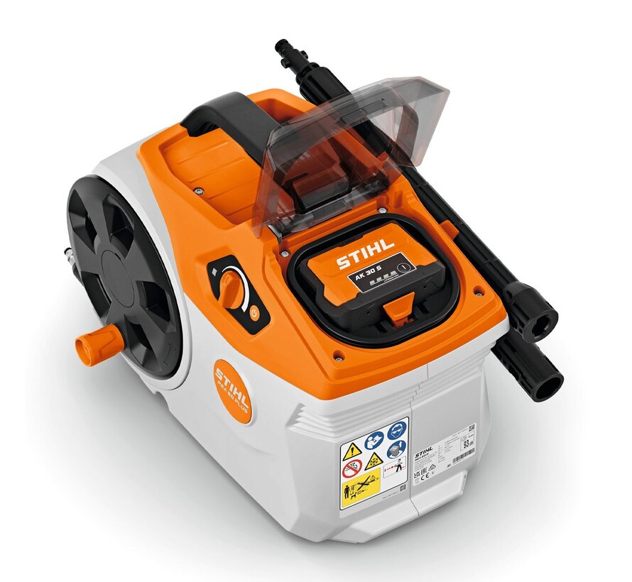 Stihl REA 60 PLUS accu hogedrukreiniger body - AK systeem - max 130 bar - 270 l/u - 5 m slang -  RA010117600