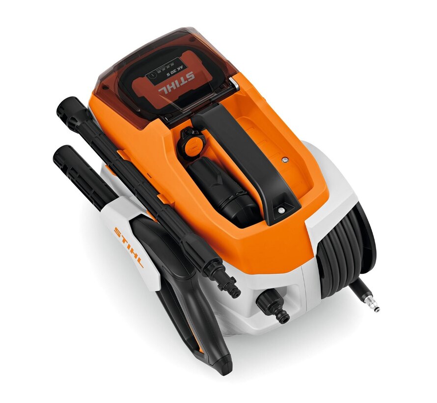 Stihl REA 60 PLUS accu hogedrukreiniger body - AK systeem - max 130 bar - 270 l/u - 5 m slang -  RA010117600