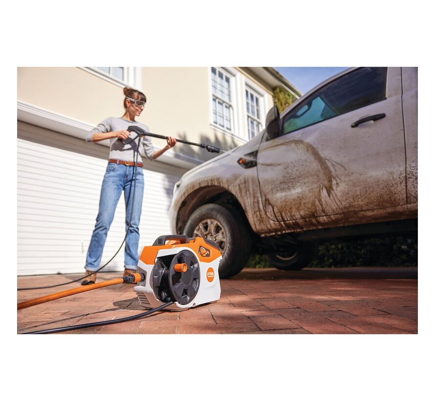Stihl REA 60 PLUS accu hogedrukreiniger body - AK systeem - max 130 bar - 270 l/u - 5 m slang -  RA010117600