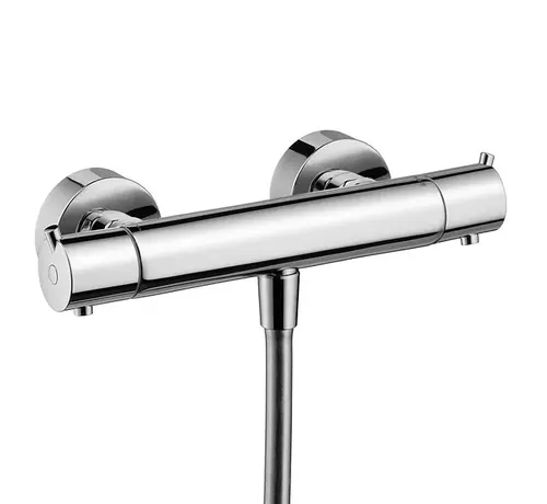 Hansgrohe Ecostat S douchethermostaat chroom - thermostatisch - SafetyStop 40C - hartafstand 150 mm - G1/2