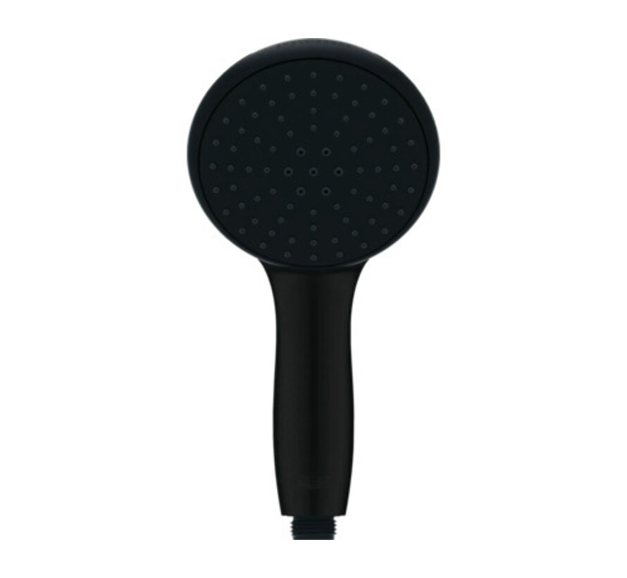 GROHE Vitalio Start 110 handdouche 2 straalsoorten zwart - 110 mm - Rain en Intense - waterbesparend - QuickFix