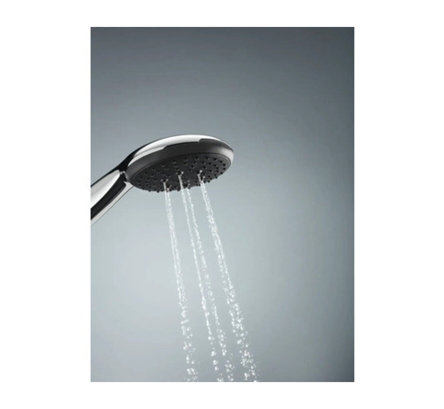 Grohe douchekop Quickfix Vitalio Start 110 handdouche waterbesparend 3 standen 11 cm chroom
