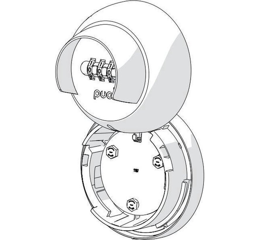Puck Keysafe Sleutelkluis SKG 2-sterren