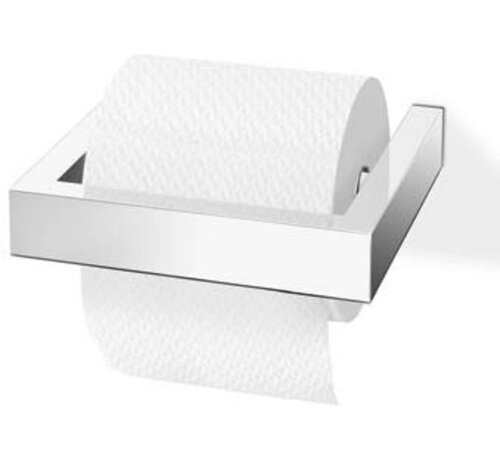 ZACK Linea toiletrolhouder glans RVS