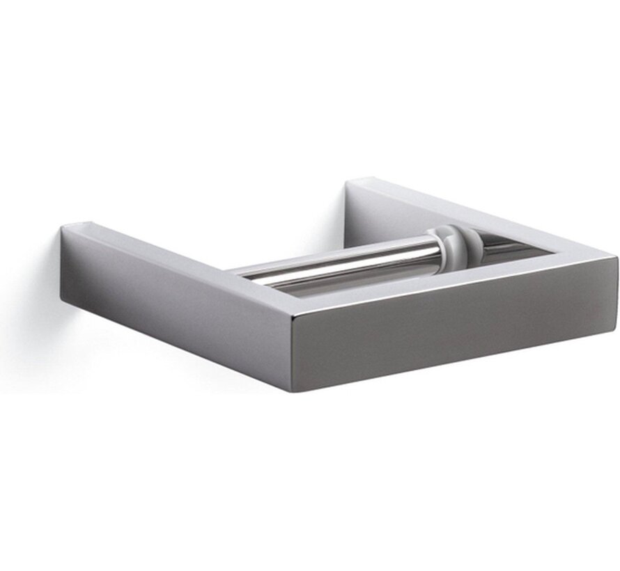 ZACK Linea toiletrolhouder glans RVS
