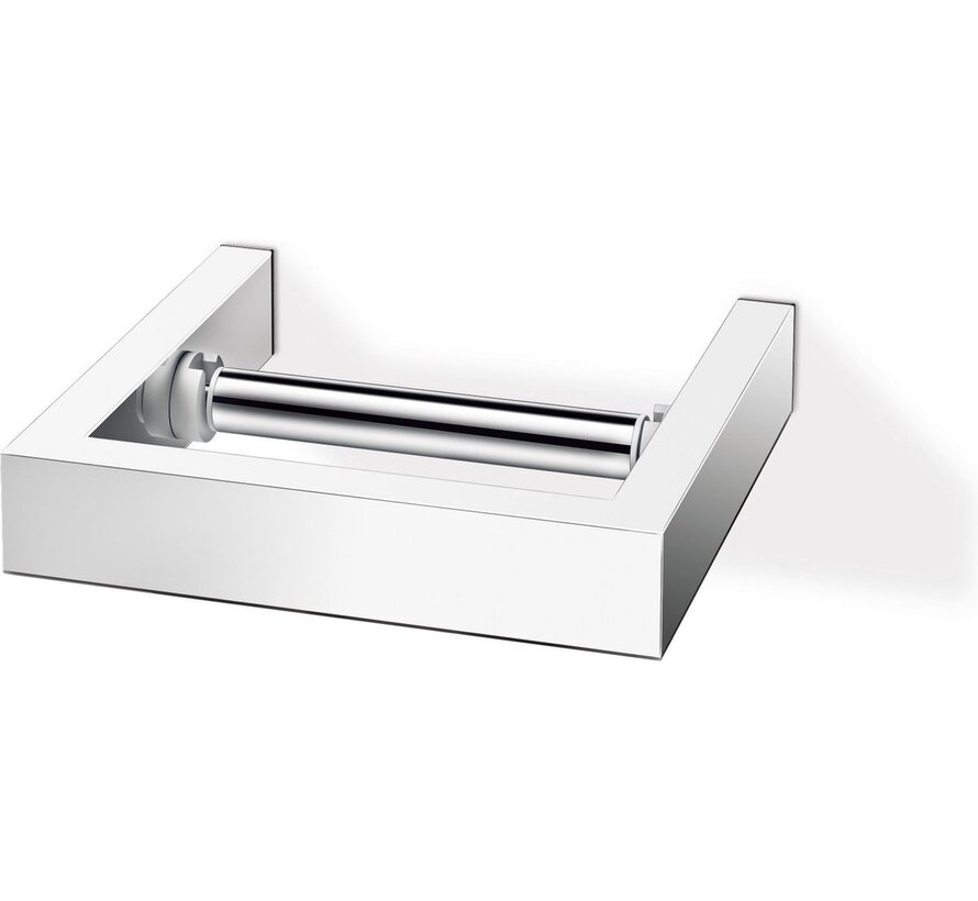 ZACK Linea toiletrolhouder glans RVS