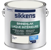 Sikkens binnenlak zijdeglans RAL 9016 2,5L