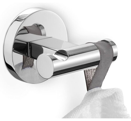 ZACK Scala Handdoekhaak met 2 Haken glans RVS