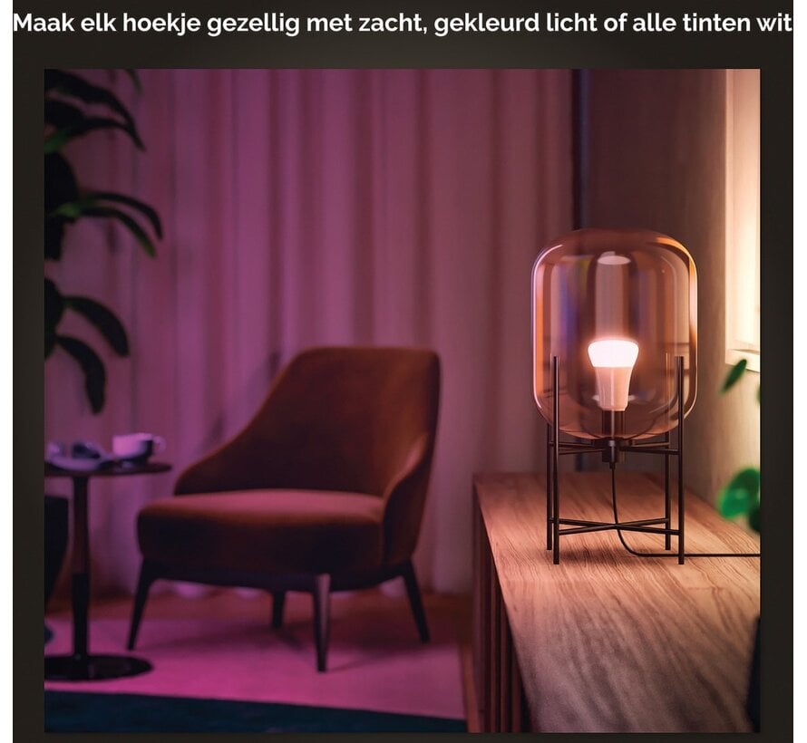 Philips Hue White en Color Ambiance E27 800 lumen Bluetooth 2-pack