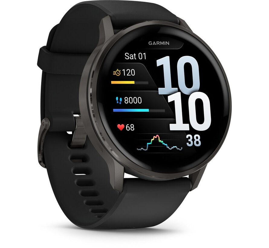 Garmin smartwatch Venu 4 45 mm zwart