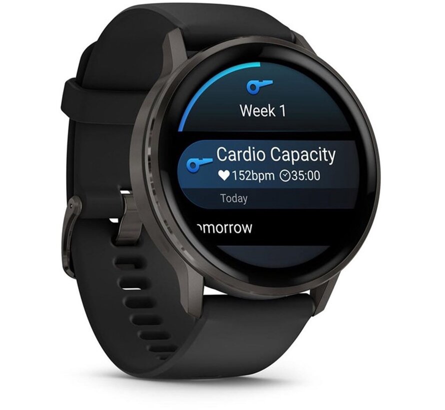 Garmin smartwatch Venu 4 45 mm zwart