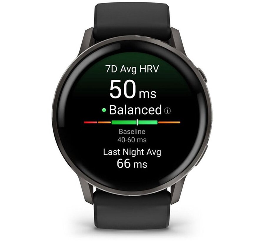 Garmin smartwatch Venu 4 45 mm zwart