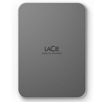 LaCie Mobile Drive Secure 4TB Grijs
