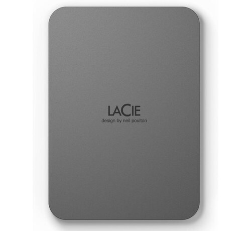 LaCie Mobile Drive Secure 4TB Grijs