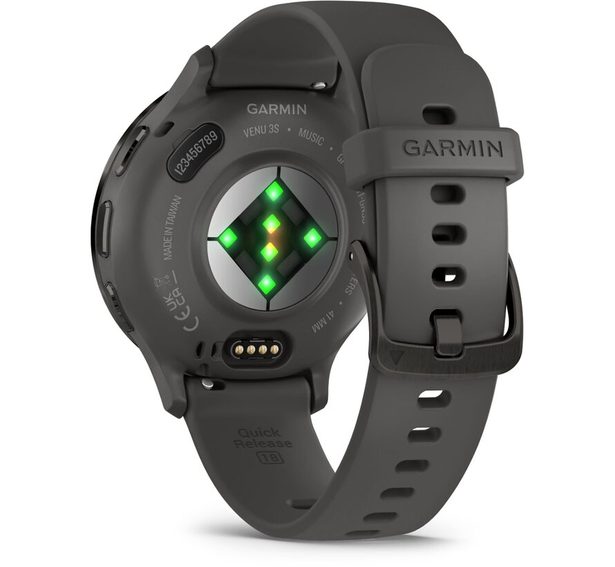 Garmin Venu 3S Zwart Grijs