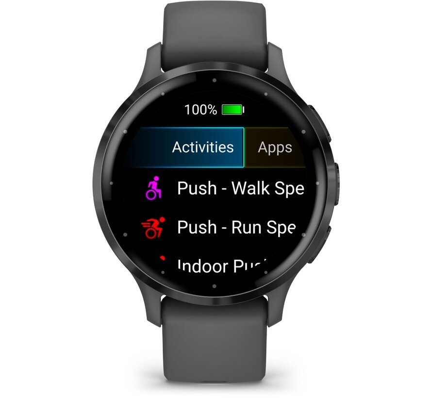 Garmin Venu 3S Zwart Grijs