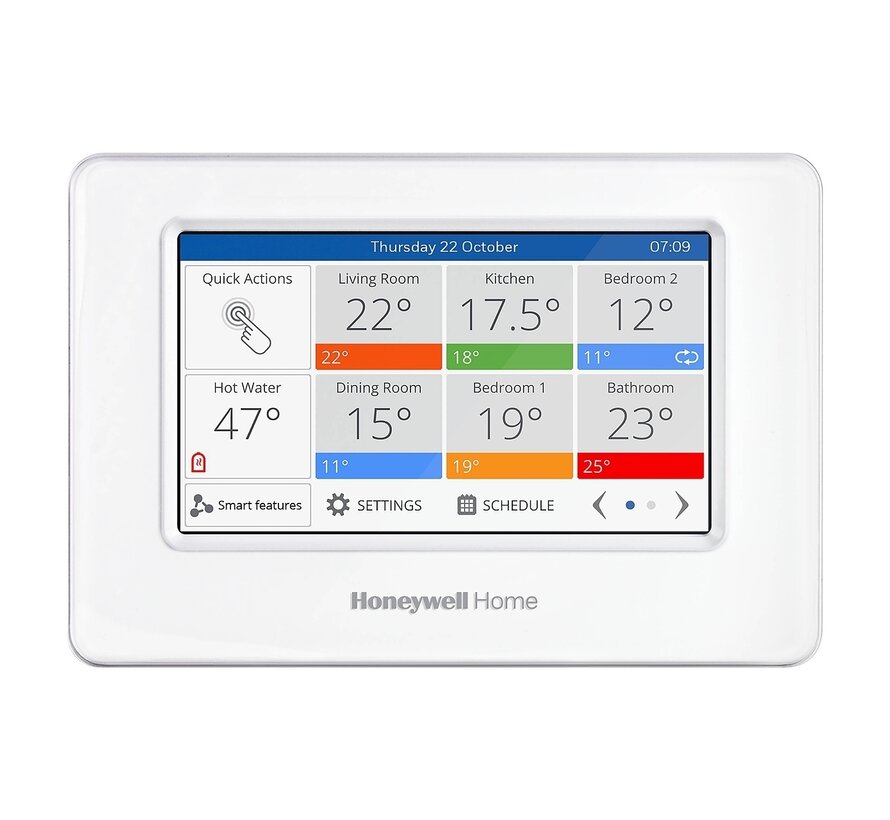 Honeywell Evohome Wifi bedieningsunit