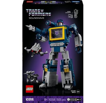 LEGO 10358 Transformers Soundwave