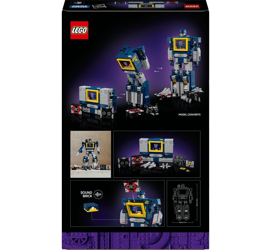 LEGO 10358 Transformers Soundwave