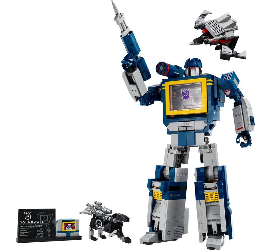 LEGO 10358 Transformers Soundwave