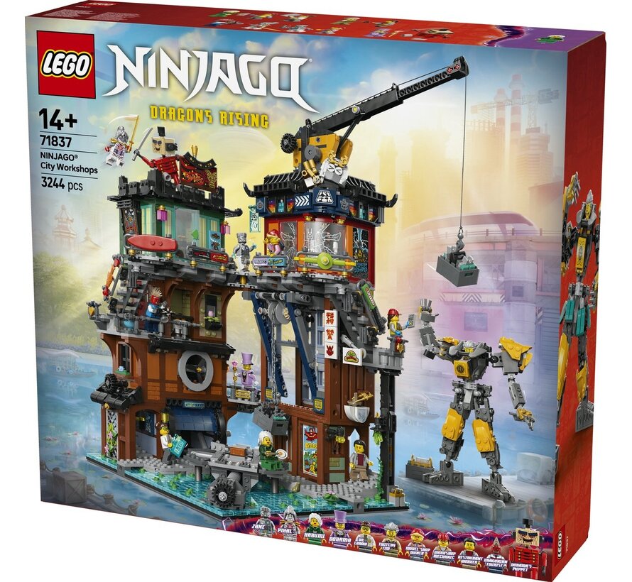 LEGO NINJAGO City werkplaatsen 71837