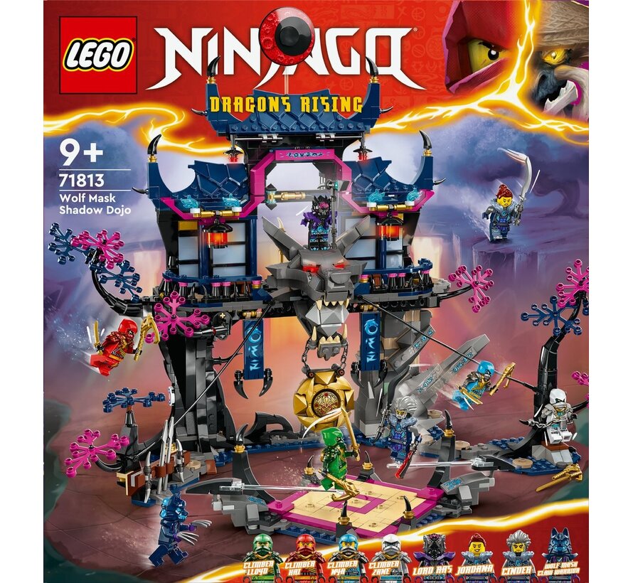 LEGO NINJAGO Wolvenmasker schaduwdojo 71813