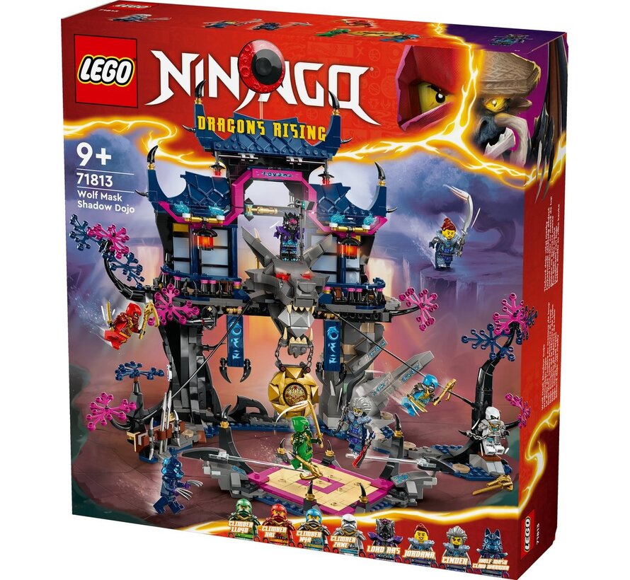LEGO NINJAGO Wolvenmasker schaduwdojo 71813