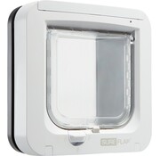 Sure Flap Microchip Kattenluik Grijs - Wit