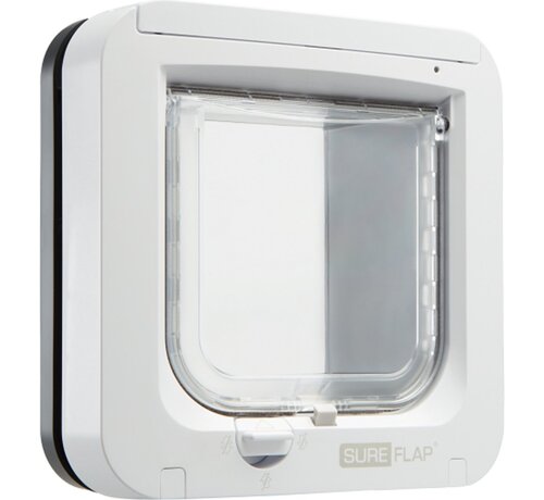 Sure Flap Microchip Kattenluik Grijs - Wit