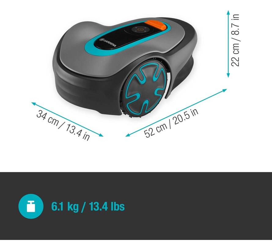 GARDENA Robotmaaier SILENO minimo 250