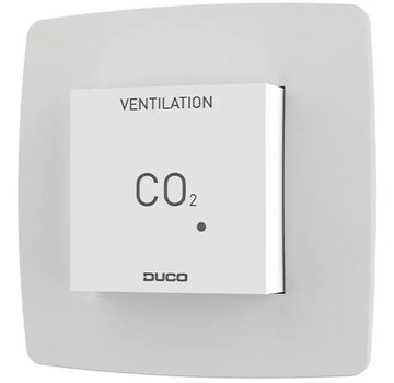 Duco co2 ruimtesensor zonder bediening wit - bedraad - 0000-4637