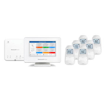 Honeywell Home Evohome 6-zone radiatorpakket met stuurmodule