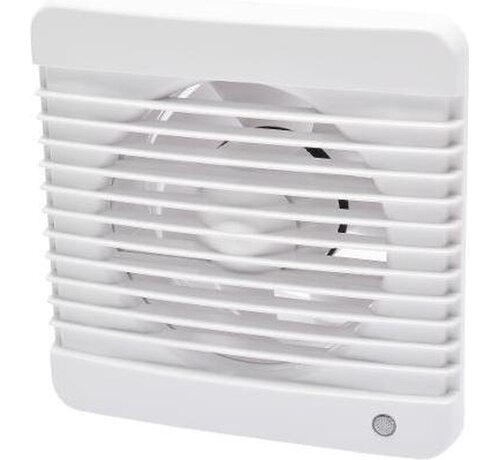 Sencys badkamerventilator Silent 125mm Timer Vochtsensor CE